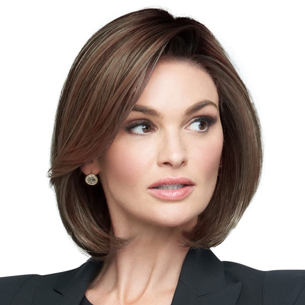 nwt Main Character Wig by Raquel Welch RL8/12SS SS Iced Mocha Brown